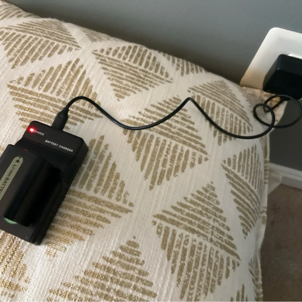 Black Li-ion Battery Charger